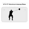4 X 7 Aluminum License Plate  Thumbnail