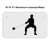 4 X 7 Aluminum License Plate  Thumbnail