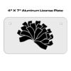 4 X 7 Aluminum License Plate  Thumbnail