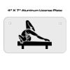 4 X 7 Aluminum License Plate  Thumbnail