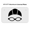 4 X 7 Aluminum License Plate  Thumbnail