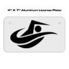 4 X 7 Aluminum License Plate  Thumbnail