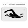 4 X 7 Aluminum License Plate  Thumbnail