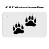 4 X 7 Aluminum License Plate  Thumbnail