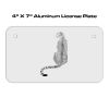 4 X 7 Aluminum License Plate  Thumbnail