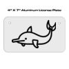 4 X 7 Aluminum License Plate  Thumbnail
