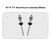 4 X 7 Aluminum License Plate  Thumbnail