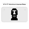 4 X 7 Aluminum License Plate  Thumbnail