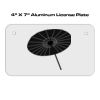 4 X 7 Aluminum License Plate  Thumbnail
