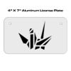 4 X 7 Aluminum License Plate  Thumbnail