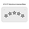 4 X 7 Aluminum License Plate  Thumbnail