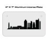4 X 7 Aluminum License Plate  Thumbnail