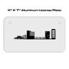 4 X 7 Aluminum License Plate  Thumbnail