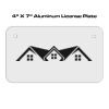 4 X 7 Aluminum License Plate  Thumbnail