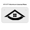 4 X 7 Aluminum License Plate  Thumbnail