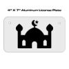 4 X 7 Aluminum License Plate  Thumbnail