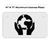 4 X 7 Aluminum License Plate  Thumbnail