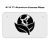 4 X 7 Aluminum License Plate  Thumbnail