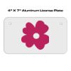4 X 7 Aluminum License Plate  Thumbnail