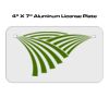 4 X 7 Aluminum License Plate  Thumbnail