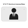 4 X 7 Aluminum License Plate  Thumbnail