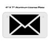 4 X 7 Aluminum License Plate  Thumbnail