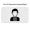 4 X 7 Aluminum License Plate  Thumbnail