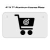 4 X 7 Aluminum License Plate  Thumbnail