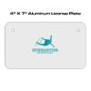 4 X 7 Aluminum License Plate  Thumbnail