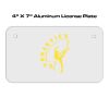 4 X 7 Aluminum License Plate  Thumbnail
