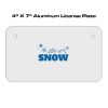 4 X 7 Aluminum License Plate  Thumbnail