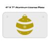 4 X 7 Aluminum License Plate  Thumbnail