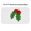 4 X 7 Aluminum License Plate  Thumbnail