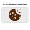 4 X 7 Aluminum License Plate  Thumbnail