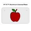 4 X 7 Aluminum License Plate  Thumbnail