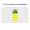 4 X 7 Aluminum License Plate  Thumbnail