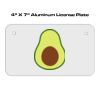 4 X 7 Aluminum License Plate  Thumbnail