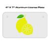 4 X 7 Aluminum License Plate  Thumbnail