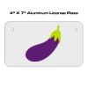 4 X 7 Aluminum License Plate  Thumbnail