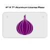 4 X 7 Aluminum License Plate  Thumbnail