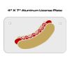 4 X 7 Aluminum License Plate  Thumbnail