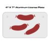 4 X 7 Aluminum License Plate  Thumbnail