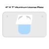 4 X 7 Aluminum License Plate  Thumbnail