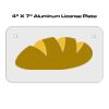 4 X 7 Aluminum License Plate  Thumbnail