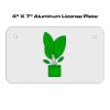 4 X 7 Aluminum License Plate  Thumbnail