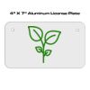 4 X 7 Aluminum License Plate  Thumbnail