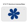 4 X 7 Aluminum License Plate  Thumbnail