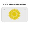 4 X 7 Aluminum License Plate  Thumbnail