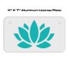 4 X 7 Aluminum License Plate  Thumbnail