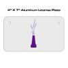 4 X 7 Aluminum License Plate  Thumbnail
